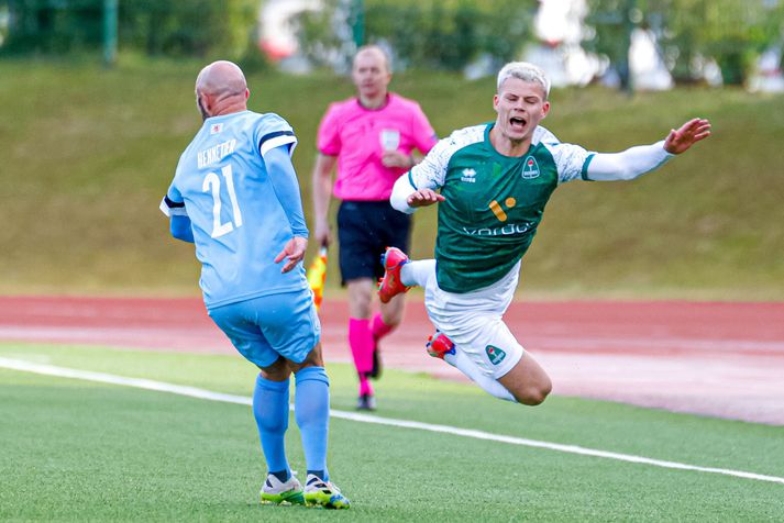 Davíð Ingvarsson og félagar í Breiðablik verða á ferð og flugi næstu vikur ef þeir komast áfram í 3. umferð Sambandsdeildar Evrópu.