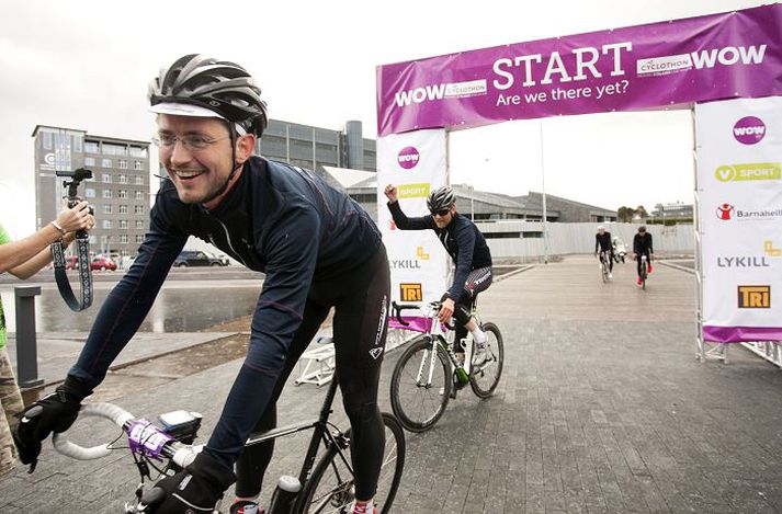 Wow cyclothon fór í fyrsta sinn fram í fyrrasumar.