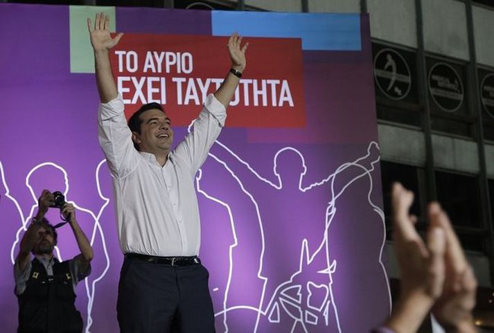 Alexis Tsipras, fyrrverandi forsætisráðherra og formaður Syriza.