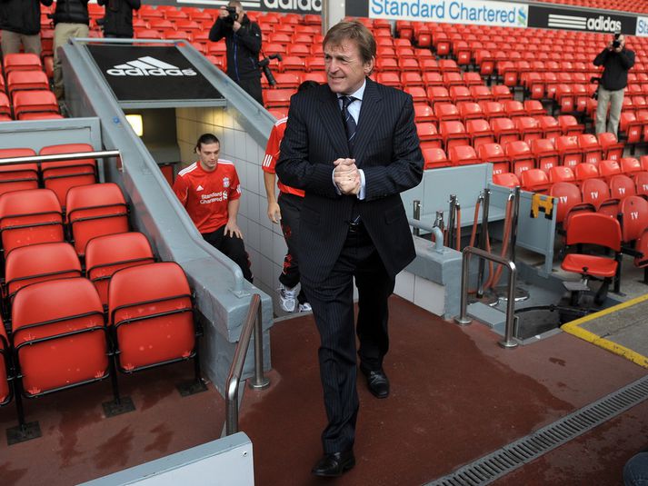 Kenny Dalglish, stjóri Liverpool.