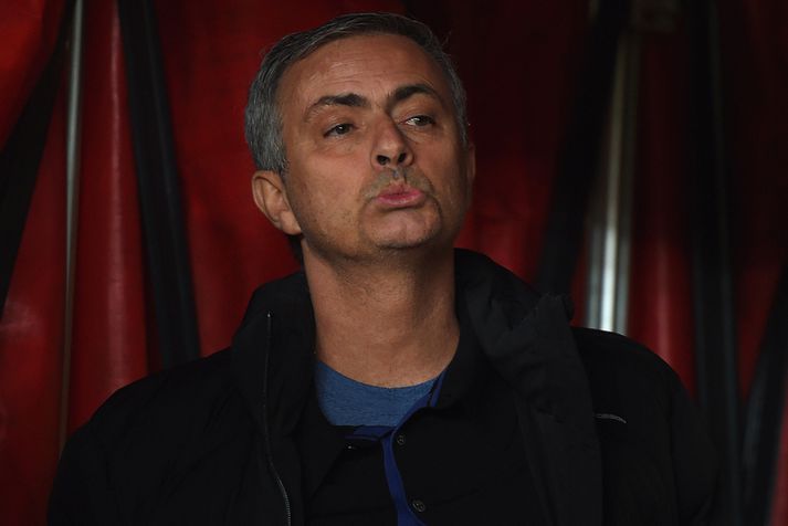 Jose Mourinho, knattspyrnustjóri Chelsea.
