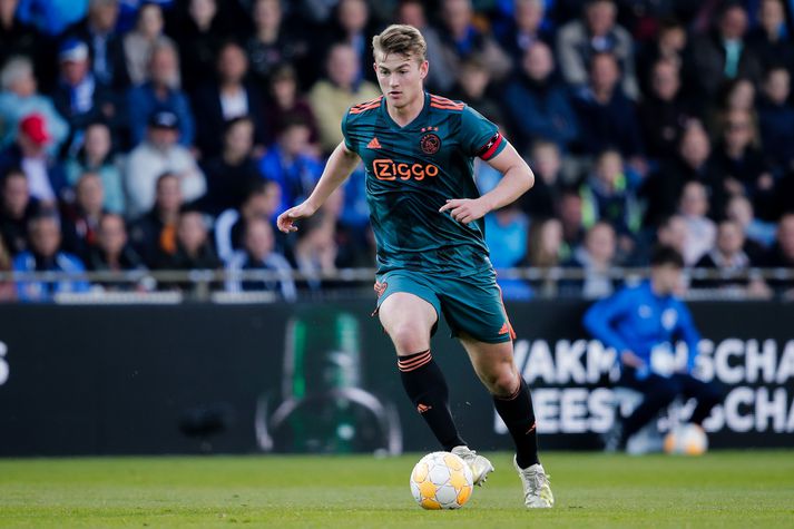 De Ligt í leik með Ajax.