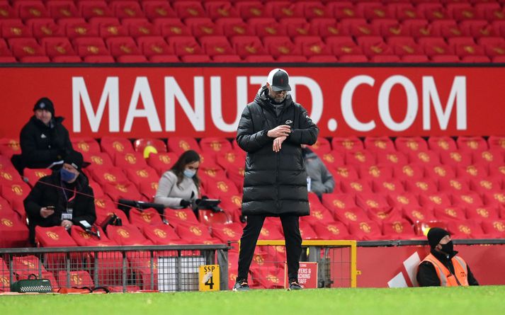 Klopp að reikna út hvenær Liverpool kemst lengra en aðeins í 16-liða úrslit FA-bikarsins.