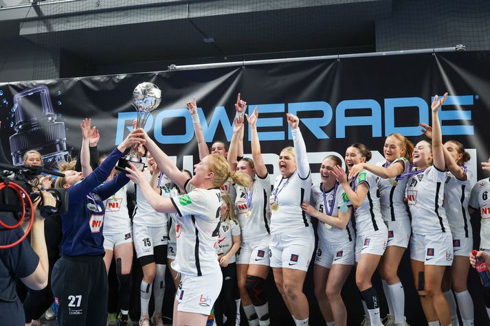 ÍBV verður Íslandsmeistari kvenna í handbolta samkvæmt Hrafnhildi Ósk Skúladóttur.