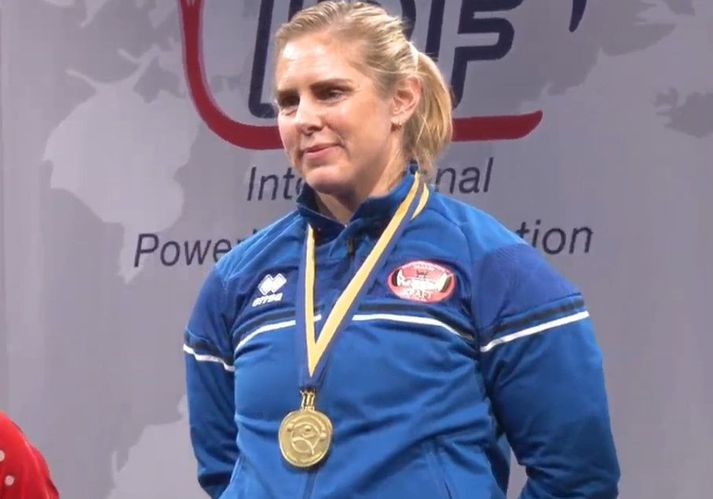 Kristín Þórhallsdóttir, Evrópumeistari.