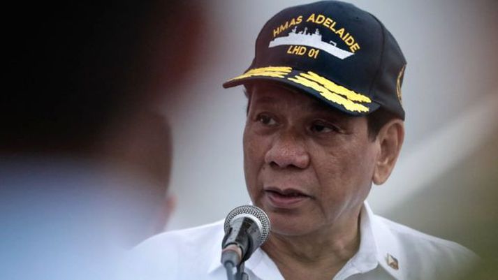 Rodrigo Duterte skar upp herör gegn fíkniefnum á Filippseyjum.