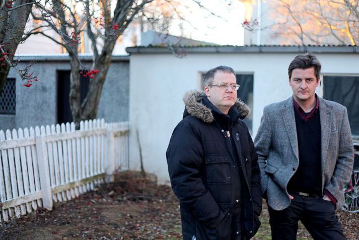 Jón Ólafsson og Stefán Már Magnússon sjá um tónlistina í kvikmyndinni um Gauragang.
fréttablaðið/valli