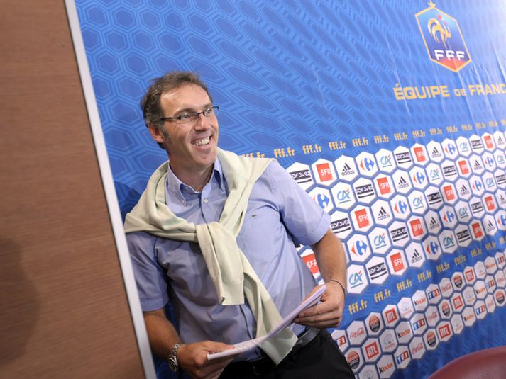 Laurent Blanc, þjálfari franska landsliðsins.