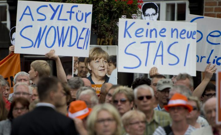 Þjóðverjar vilja veita Snowden hæli í Þýskalandi.