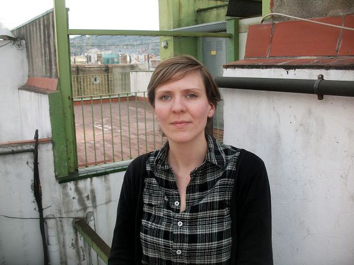 Katrín Dröfn Guðmundsdóttir, nemi í þjóðfræði, vinnur að verkefninu Íslendingar þvers og kruss ásamt Valý Þórsteinsdóttur.