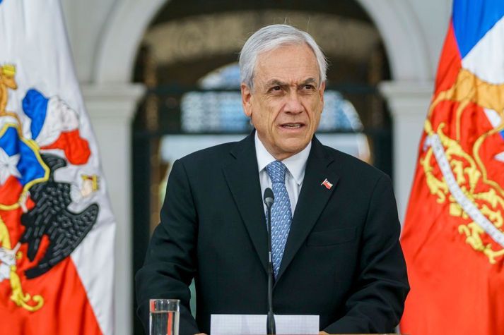 Sebastián Piñera tók við embætti forseta Chile árið 2018. Hann gegndi einnig embættinu á árunum 2010 til 2014.