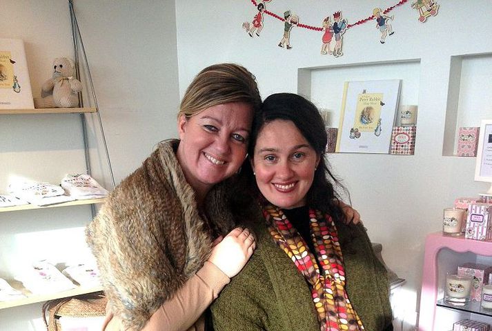 Vinkonurnar Heiður Reynisdóttir og Ragnhildur Jónsdóttir.