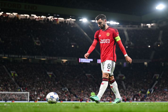 Bruno Fernandes er lykilmaður Manchester United en þótt að félagið sé að búa til mikinn pening þá er kostnaðurinn við að reka það enn meiri.