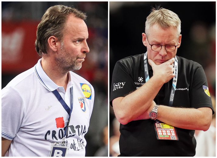 Dagur Sigurðsson og Guðmundur Guðmundsson unnu báðir stórmótagull árið 2016, Guðmundur með Dönum á Ólympíuleikunum en Dagur á Evrópumótinu fyrr á sama ári.