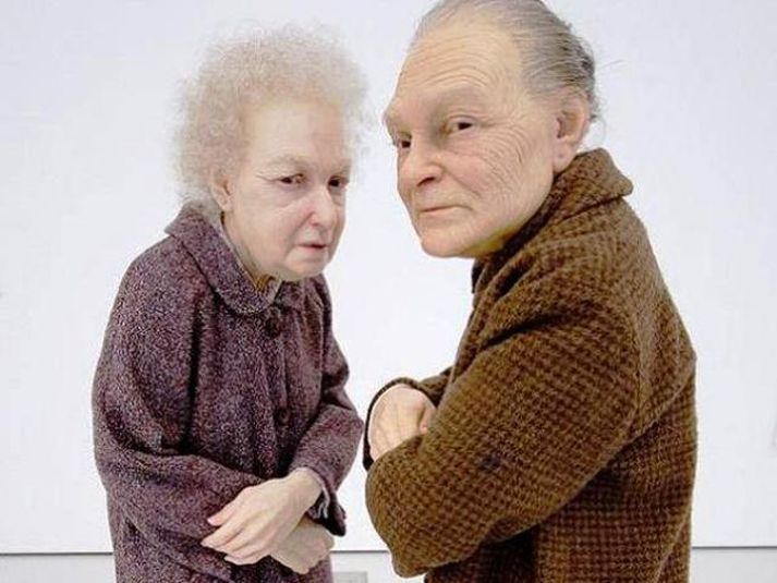 Gamlar konur. Myndin er úr safni.