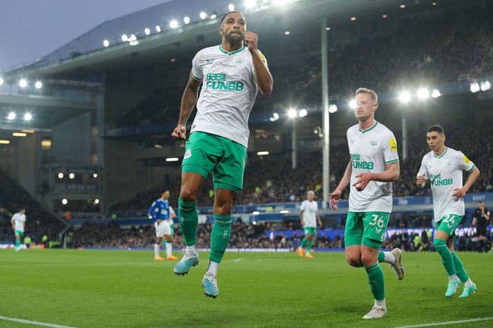 Callum Wilson skoraði tvö fyrir Newcastle í kvöld.