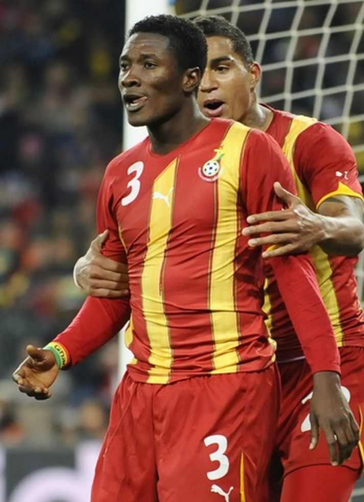 Asamoah Gyan.