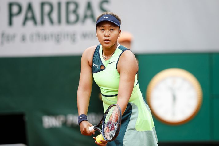 Naomi Osaka er að glíma við meiðsli. 