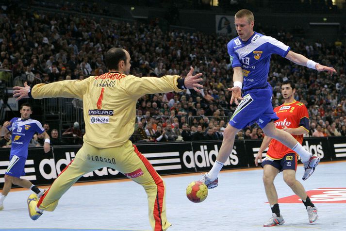 Guðjón Valur Sigurðsson hefur verið með í öllum stórmótum frá 2000.