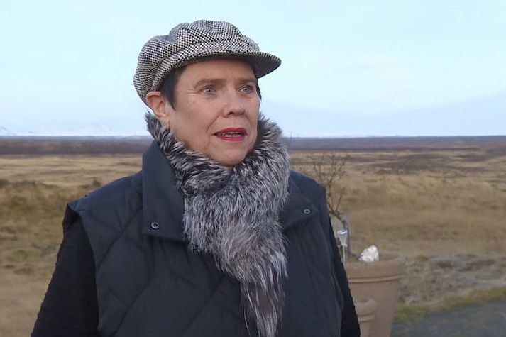 Drífa Hjartardóttir er forseti kirkjuþings. 