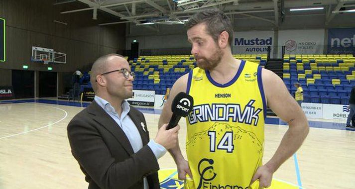 Andri Már Eggertsson, Nabblinn, og Óli Óla gerðu upp leikinn