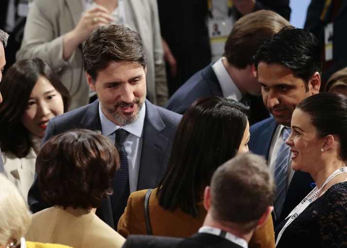 Justin Trudeau er forsætisráðherra Kanada.