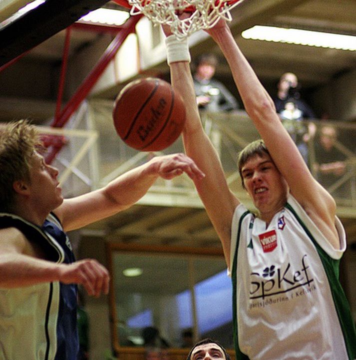 Egill Jónasson, leikmaður Njarðvíkur.