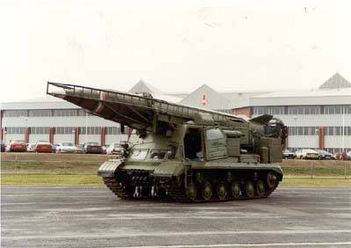 Scud eldflaug.