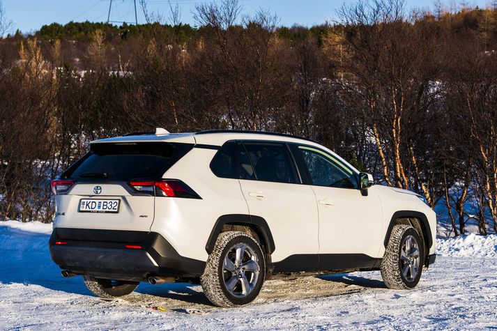 Toyota RAV4 var mest nýskráða Toyota undirtegundin í október.