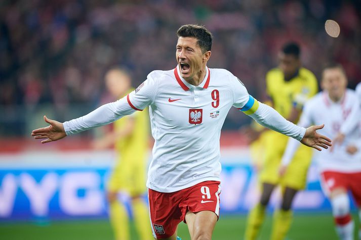 Robert Lewandowski verður með Pólverjum á HM.