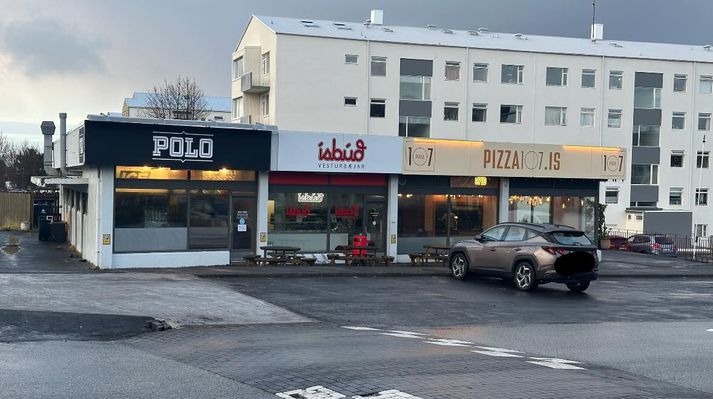 Póló er mætt með veipvörurnar sínar í Vesturbæ Reykjavíkur.