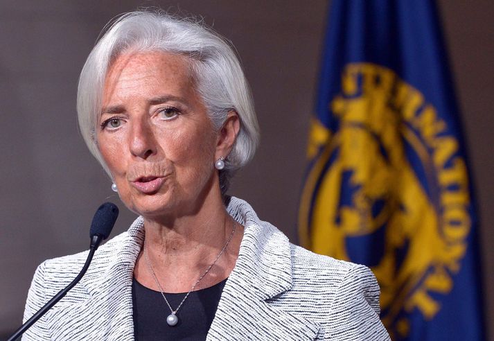 Christine Lagarde, framkvæmdastjóri AGS, segist ekki sjá neitt jákvætt við útgöngu Breta úr ESB.