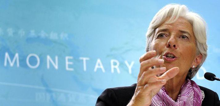 Christine Lagarde lýsti yfir ánægju með samkomulag Alþjóðaviðskiptastofnunarinnar. 