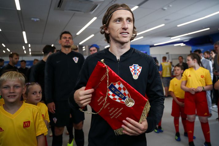 Luka Modric er stórkostlegur miðjumaður.