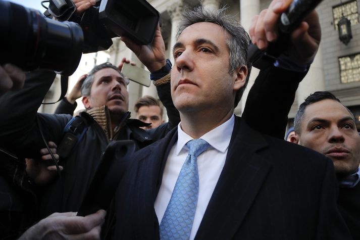 Michael Cohen, fyrrverandi lögmaður Trump.