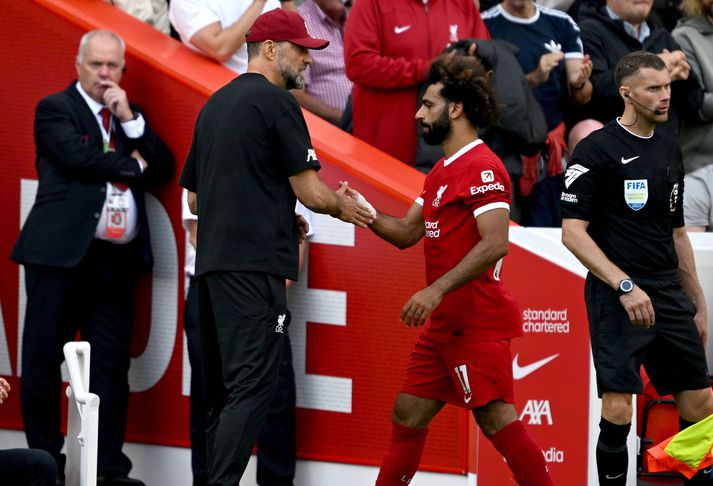 Jürgen Klopp segir að Mohamed Salah sé skuldbundinn Liverpool.