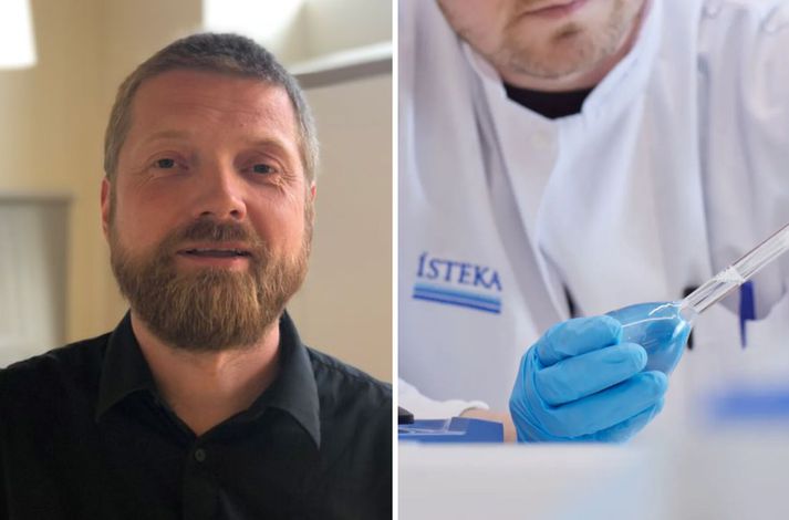 Arnþór Guðlaugsson er framkvæmdastjóri Ísteka ehf en fyrirtækið hefur sent frá sér yfirlýsingu til að bregðast við fréttaflutningi um fyrirtækið.