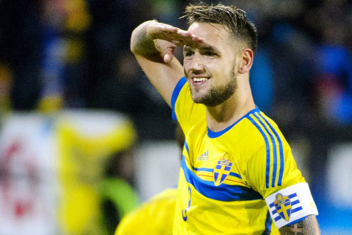 Alexander Milosevic er fyrirliði sænska 21 árs landsliðsins.