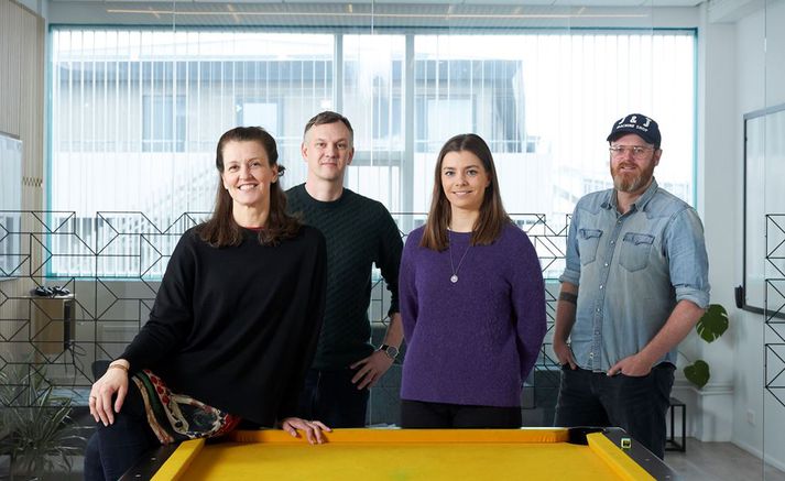 Ragna Sæmundsdóttir, Hafsteinn Alexandersson, Hrund Einarsdóttir og Björn Daníel Svavarsson.