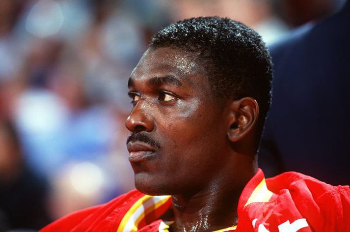 Hakeem „The Dream“ Olajuwon lék með Houston á árunum 1984-2001.