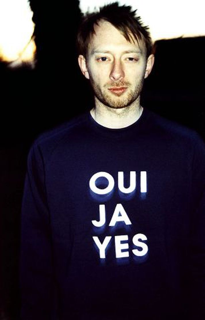 sáttur Yorke er ákaflega hrifinn af lagi Bjarkar, Unravel, af plötunni Homogenic.