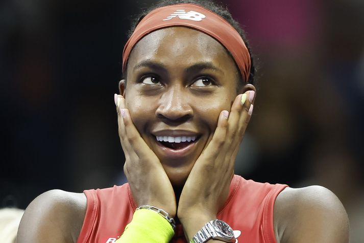 Tennisstjarnan Coco Gauff er tekjuhæsta íþróttakona heims þriðja árið í röð.