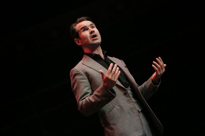 Íslendingar eru trylltir í Jimmy Carr.