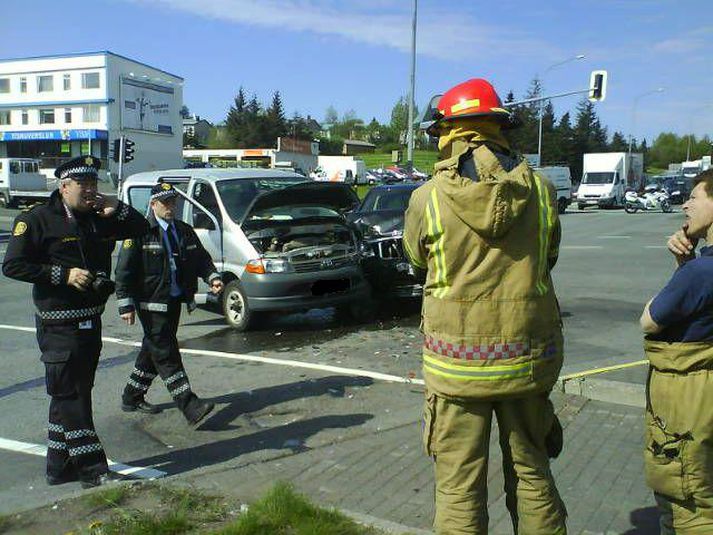 Mynd úr safni.