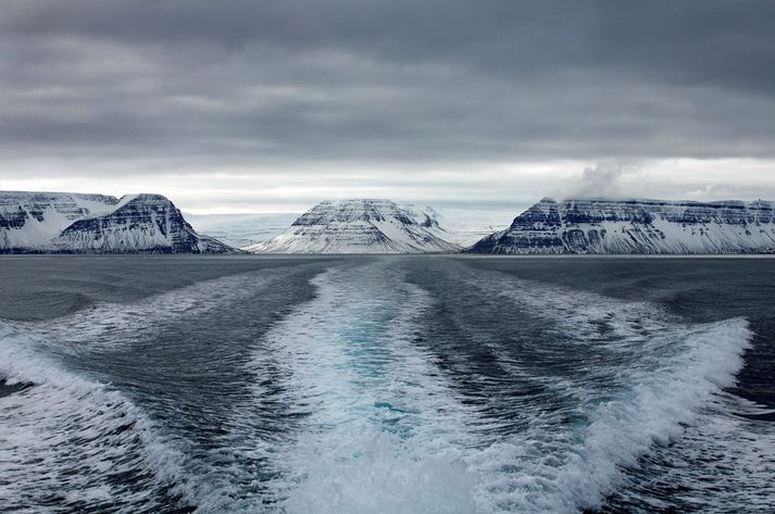 Björgunarsveitir frá Hnífsdal, Bolungarvík og Ísafirði þurftu að sigla inn í botn Hestfjarðar.