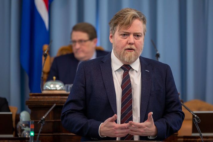 Sigmundur Davíð Gunnlaugsson þingmaður Miðflokksins.