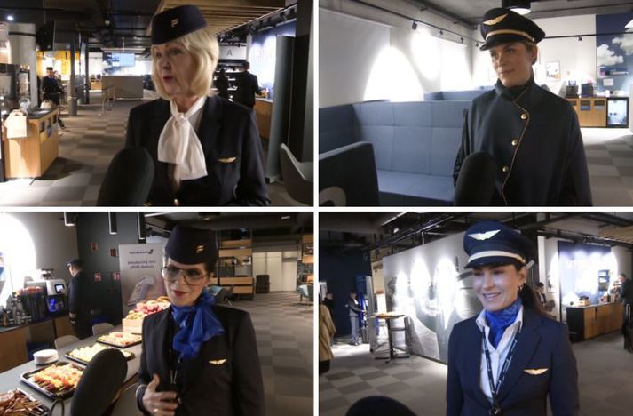 Nýr einkennisklæðnaður frumsýndur í gær hjá Icelandair.