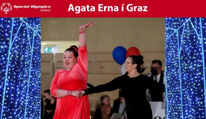 Agata Erna Jack stóð uppi sem sigurvegari á Special Olympics World Championship Dancesport í Graz í Austurríki.