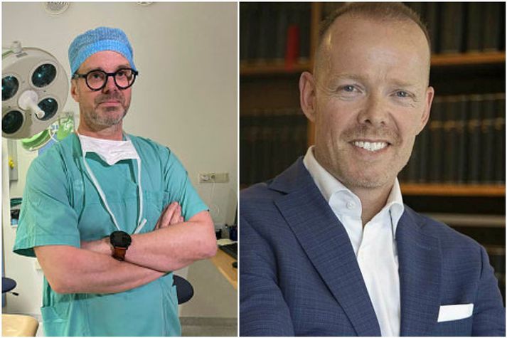 Tómas Guðbjartsson til vinstri og Arnar Þór Jónsson til hægri.