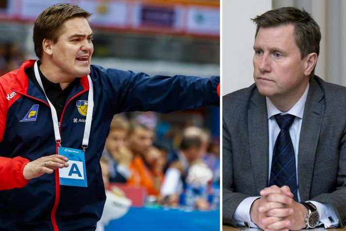 Aron Kristjánsson og Guðmundur B. Ólafsson.
